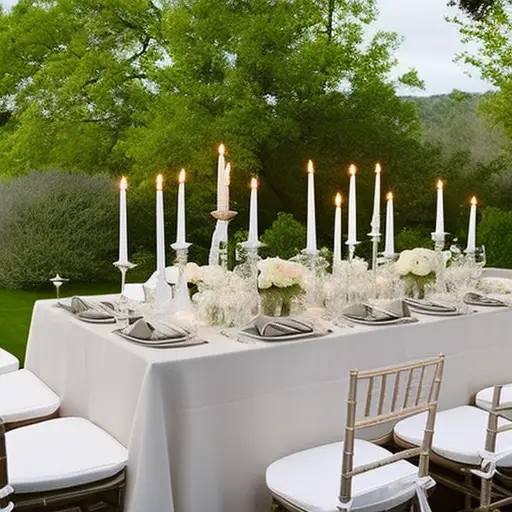 Dealing With Wind - Outdoor Wedding Candle Solutions