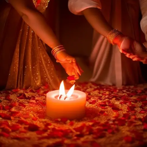 The Role of Candles in Post-Wedding Rituals