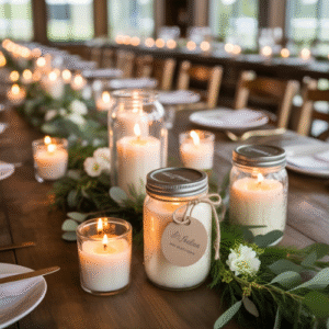 Eco-Friendly Soy Candles for Weddings
