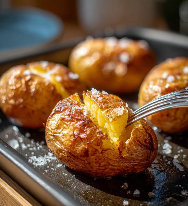 air fry baked potato time