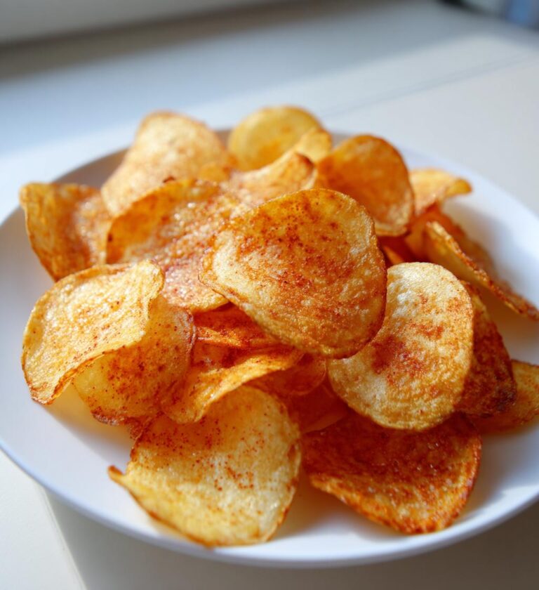 air fry potato chips