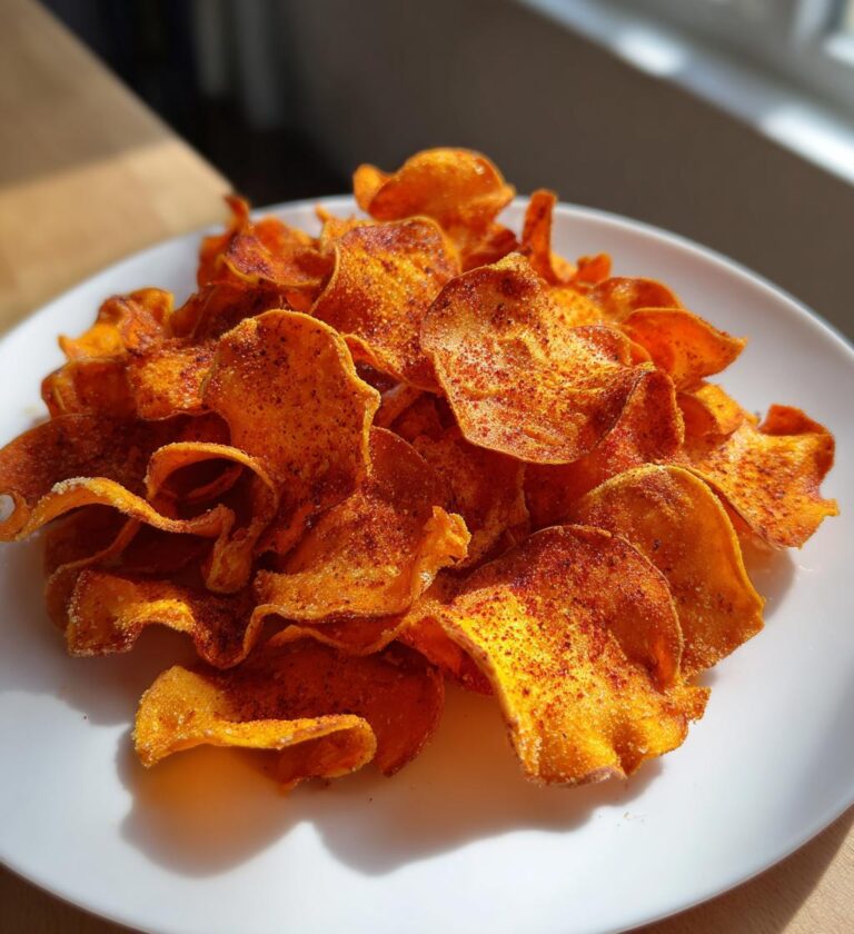 air fryer sweet potato chips