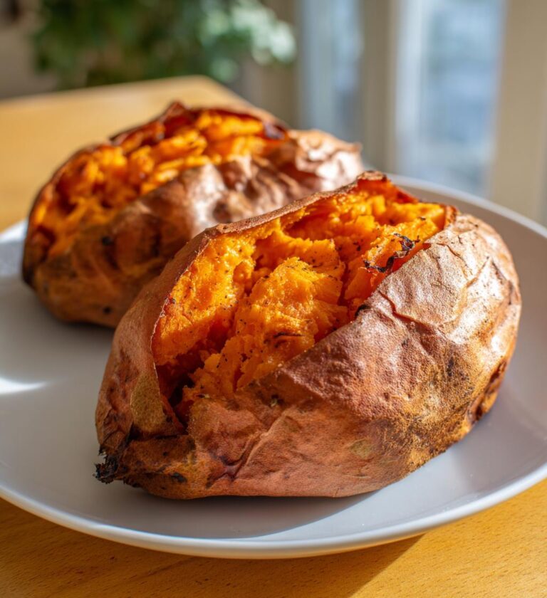 bake sweet potato in air fryer