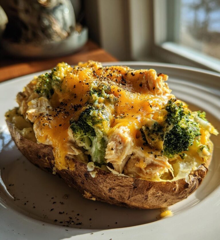 baked potato chicken broccoli casserole