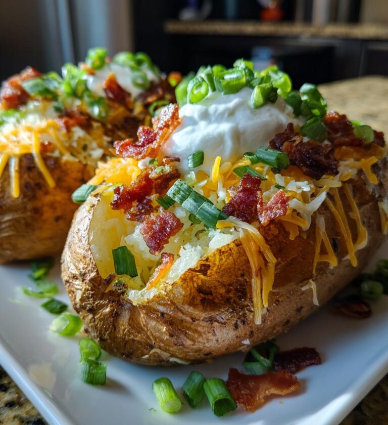 baked potato fillings