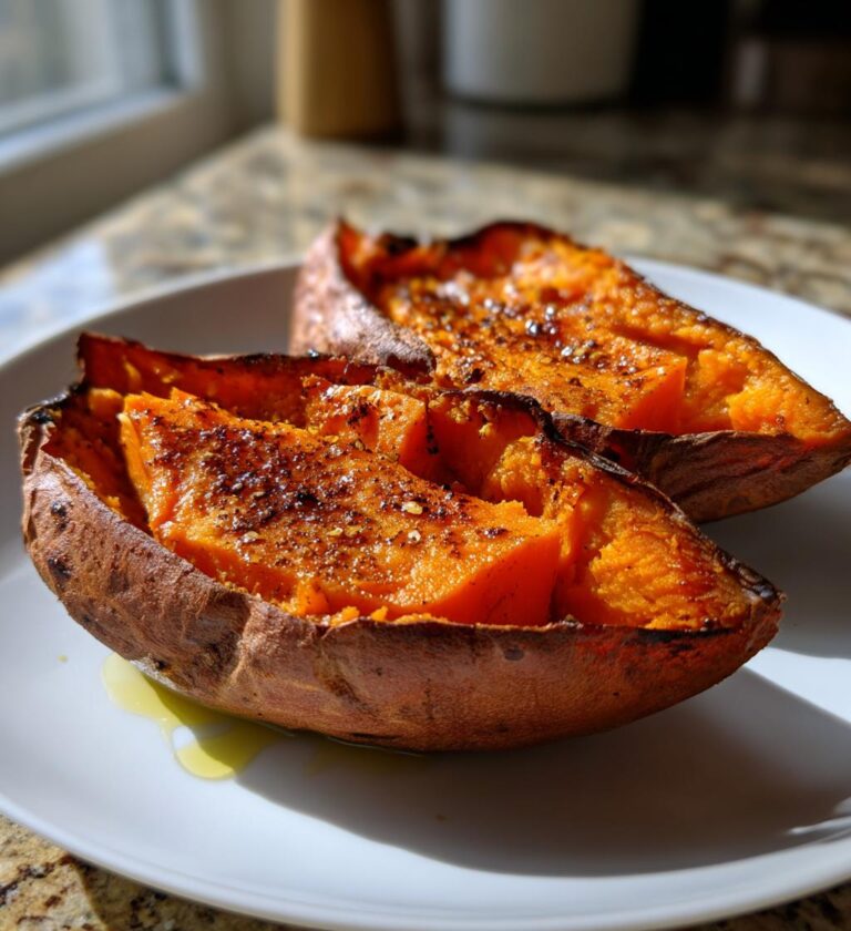 baked sweet potato