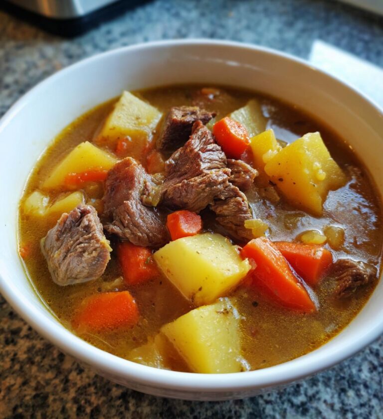 beef and potato soup