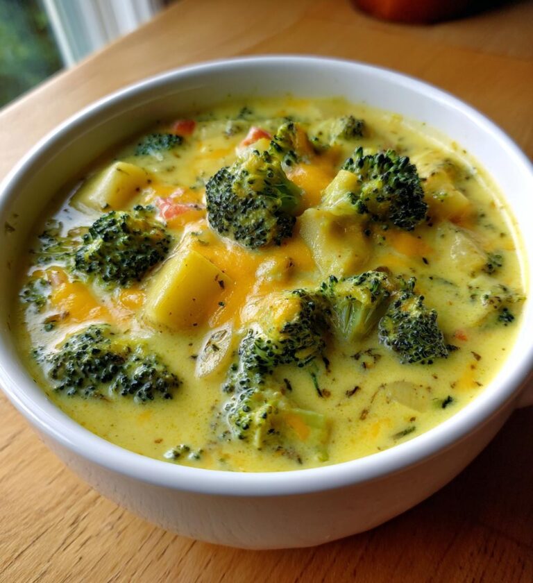 broccoli cheddar potato soup