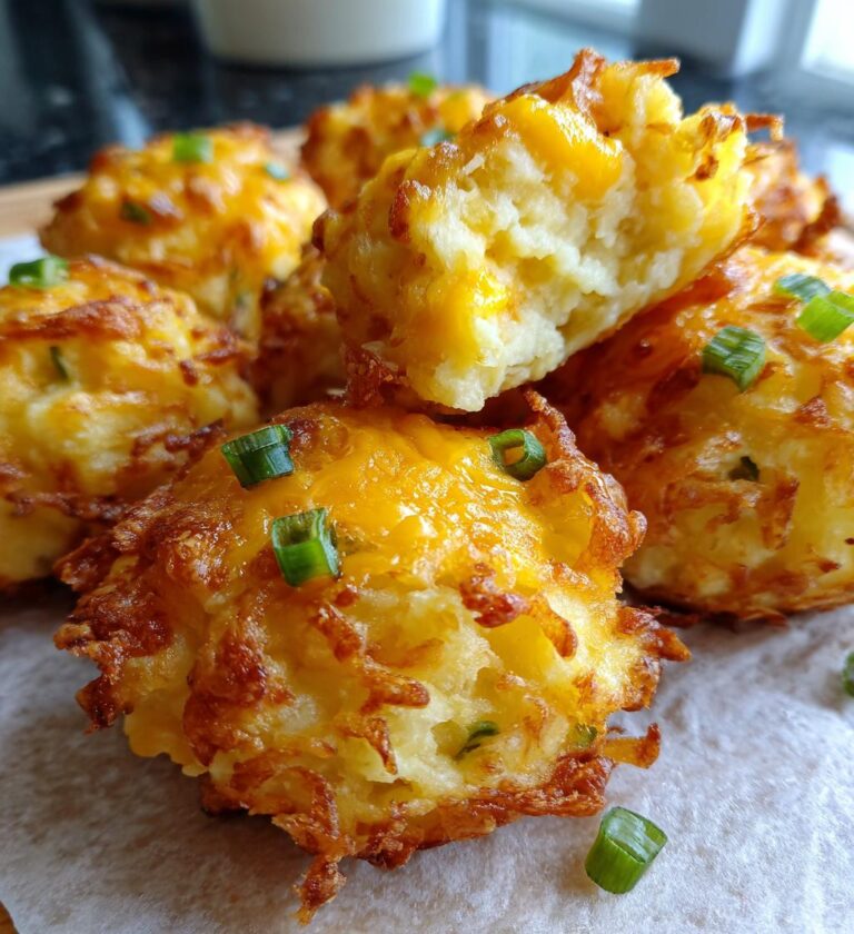 cheesy potato balls