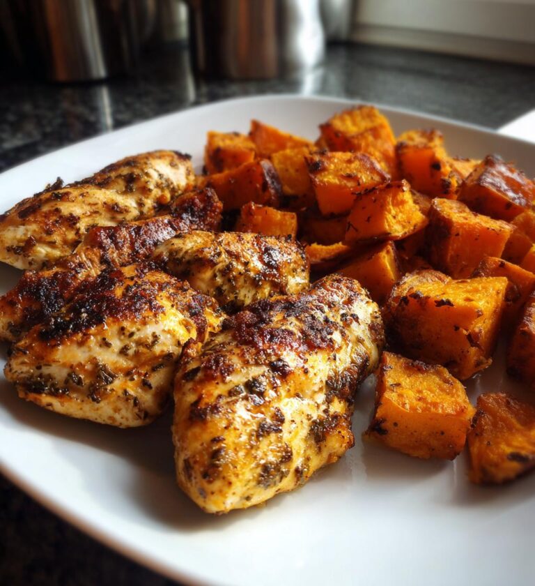 chicken and sweet potato