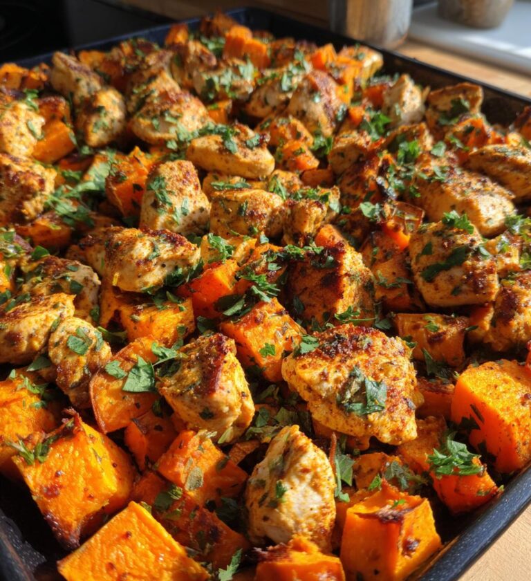 chicken and sweet potato recipe healthy