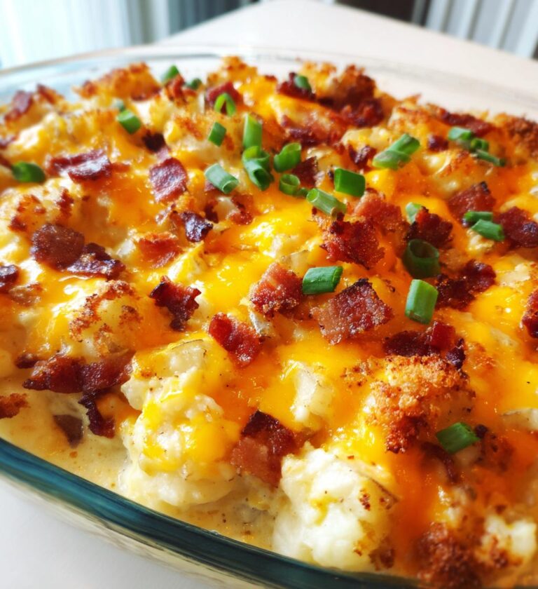 chicken bacon potato casserole