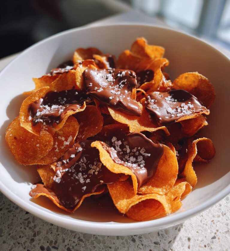 chocolate potato chips