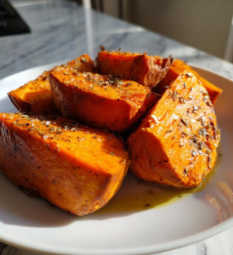 cook sweet potato in oven