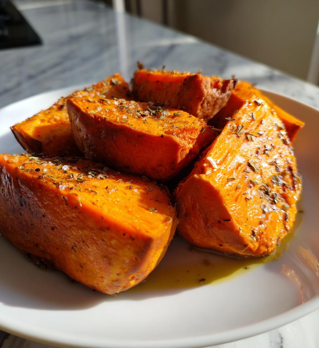 cook sweet potato in oven