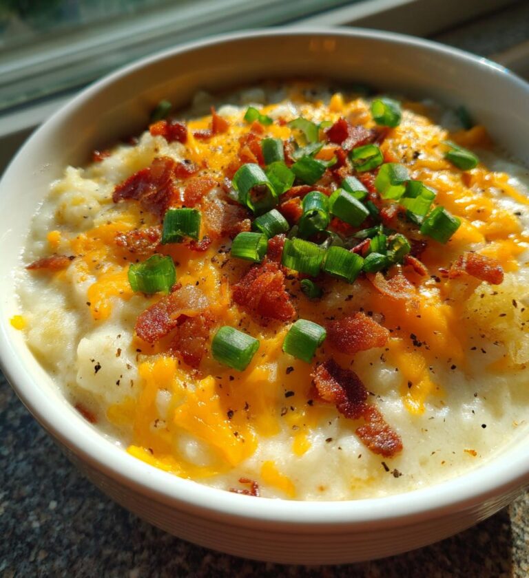 crock pot potato soup with hashbrowns