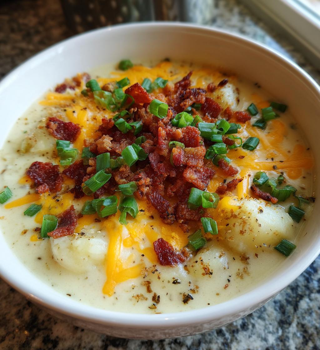 crockpot loaded potato soup