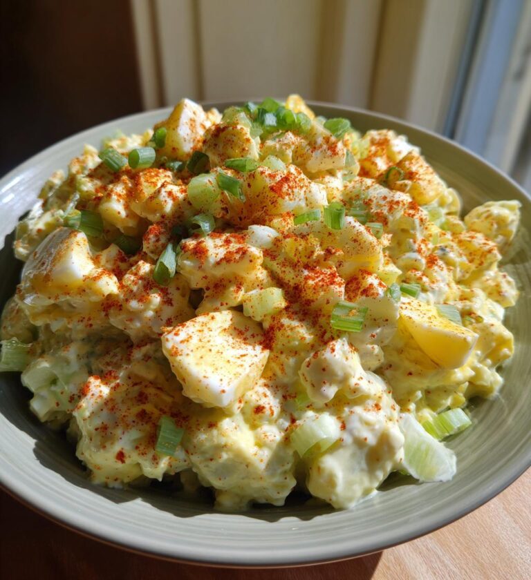 deviled egg potato salad