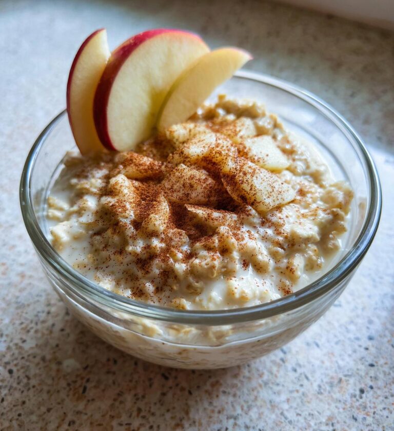 applesauce overnight oats