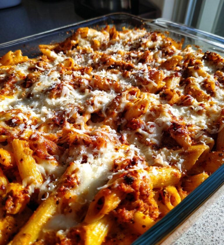 baked mostaccioli
