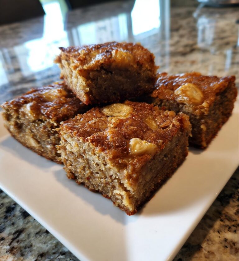 banana blondies