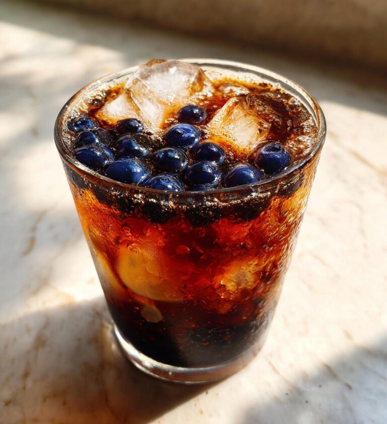 bat wing bubble tea mocktail