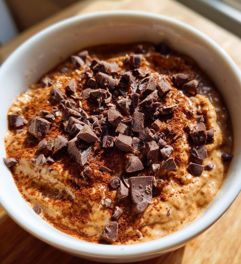 brownie batter overnight oats