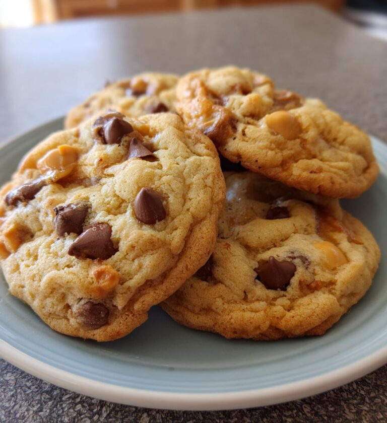 butterscotch chocolate chip cookies
