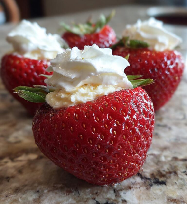 cheesecake stuffed strawberries recipe