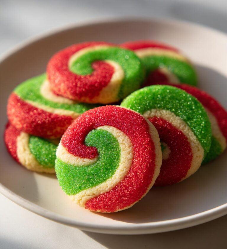 christmas pinwheel cookies