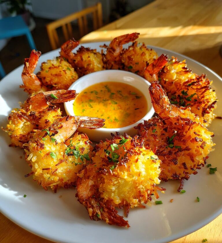 coconut shrimp with sweet chili mayo