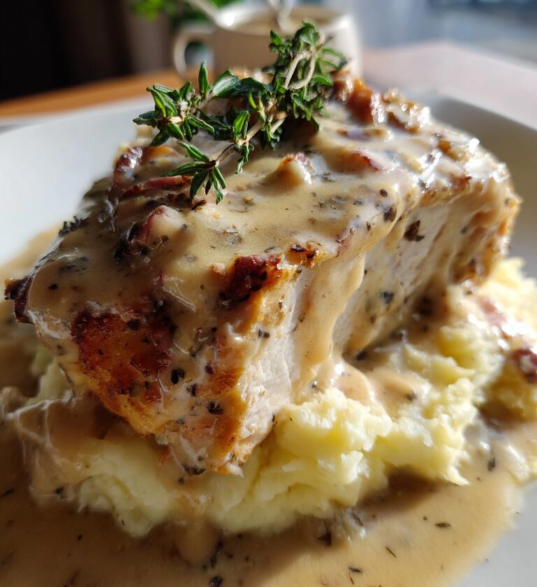 creamy ranch chicken and gravy recipe