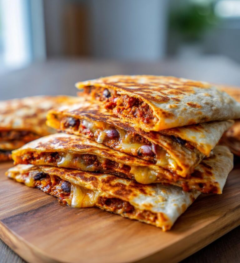 crispy black bean quesadillas