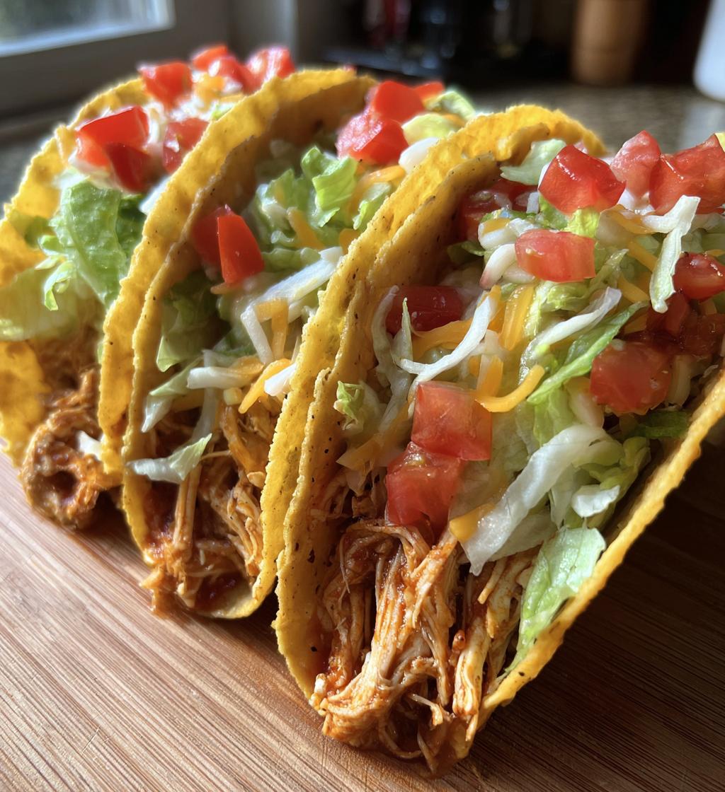 crock pot chicken tacos