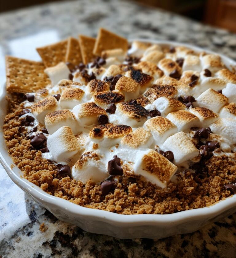 ghost smores dip