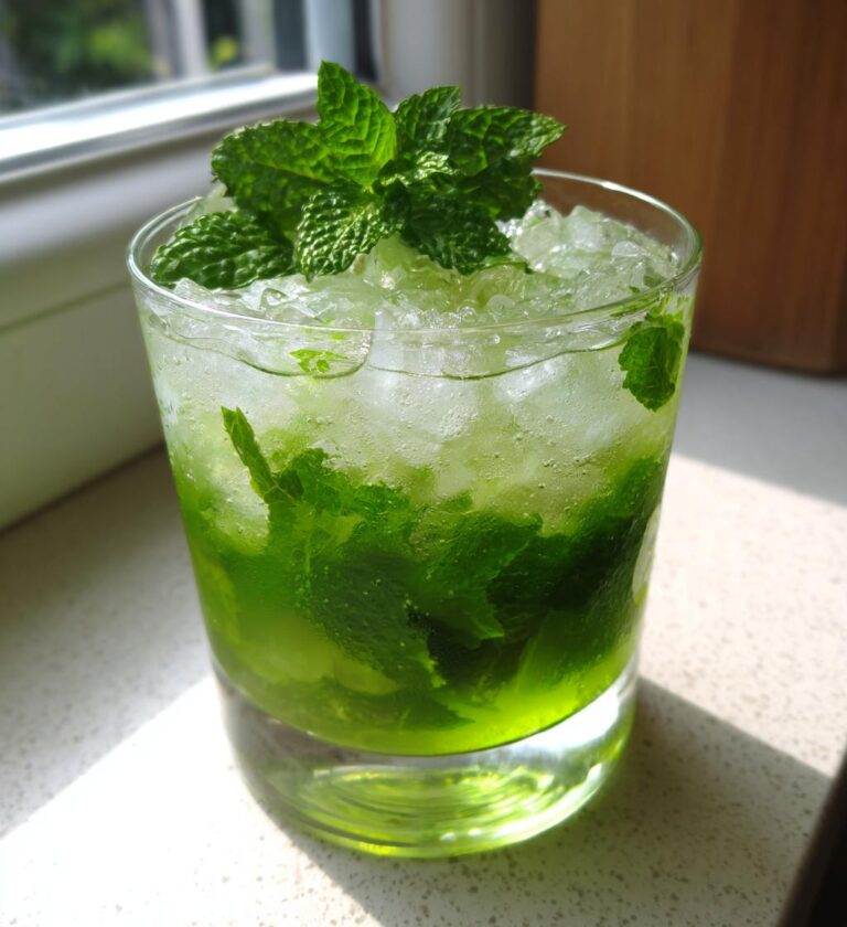 goblin green punch mocktail