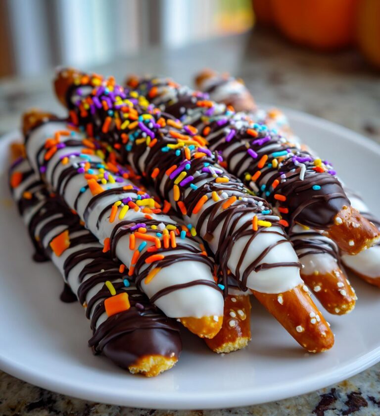 halloween pretzels
