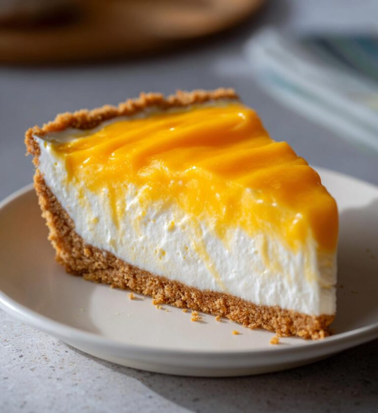 orange creamsicle freezer pie