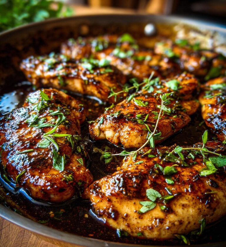 oven baked balsamic chicken