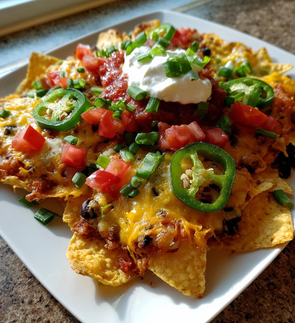 oven baked nachos