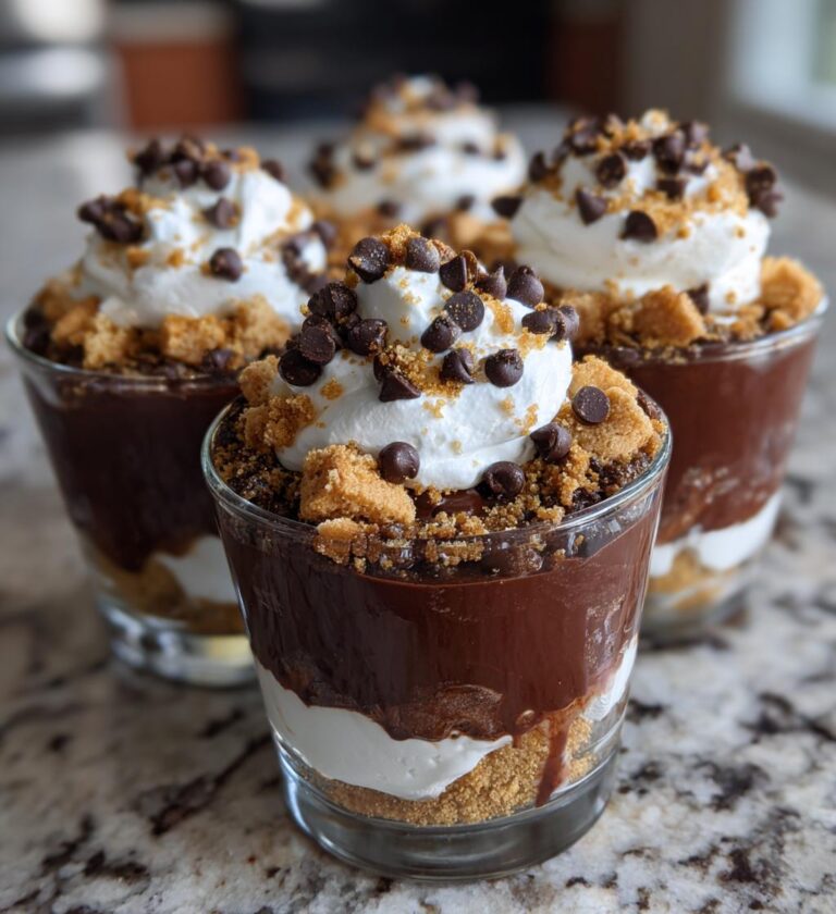 smores pudding cups