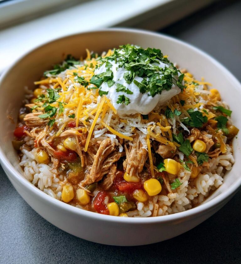white chicken chili burrito bowls