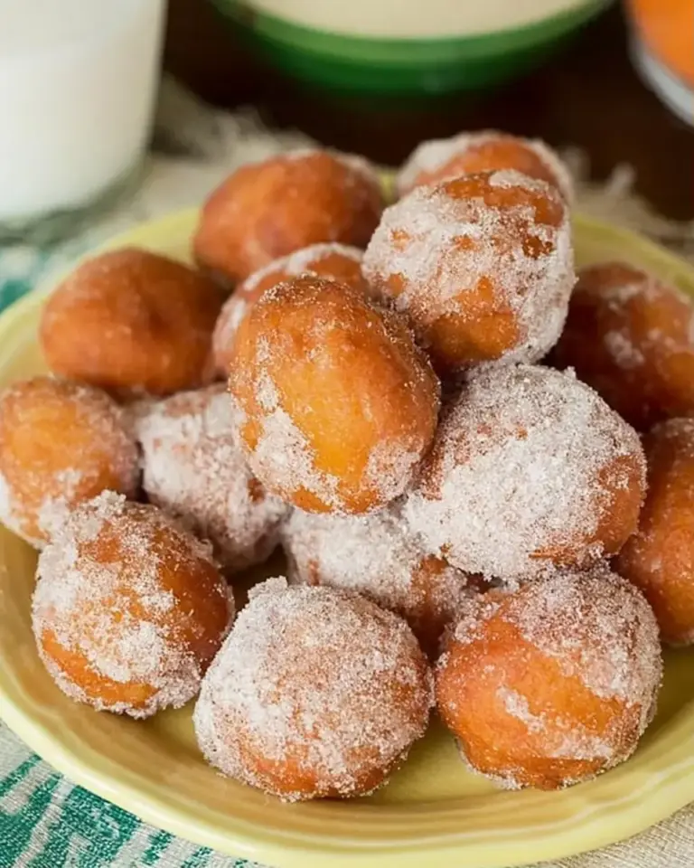 A delicious plate of Buffet-Style Chinese Donuts