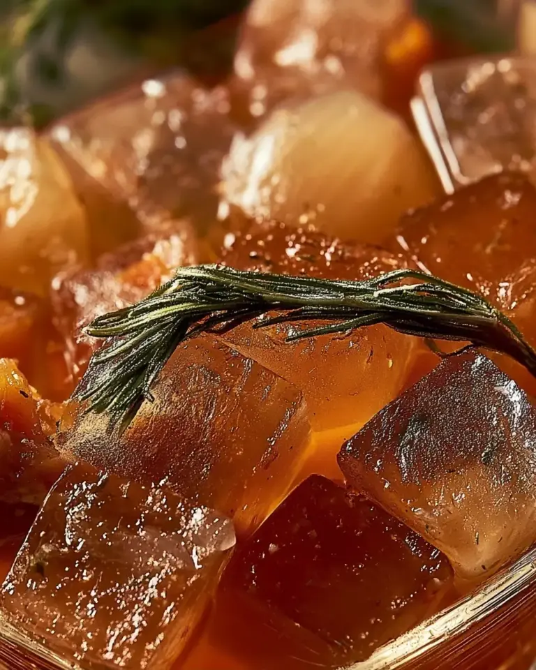 A delicious plate of Chicken Bone Broth: Freeze in Ice Cubes for Convenience!