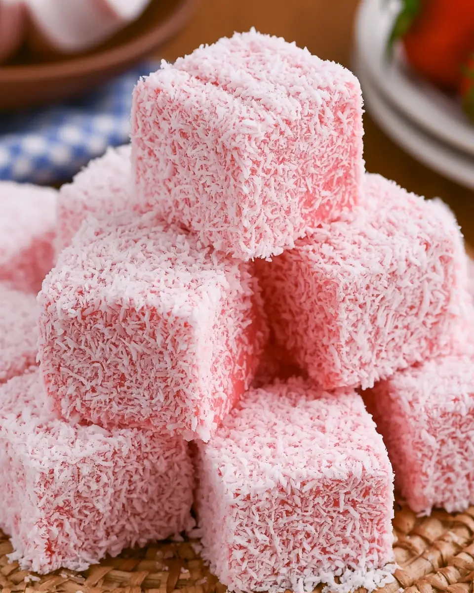 A delicious plate of Homemade Coconut Fudge Recipe