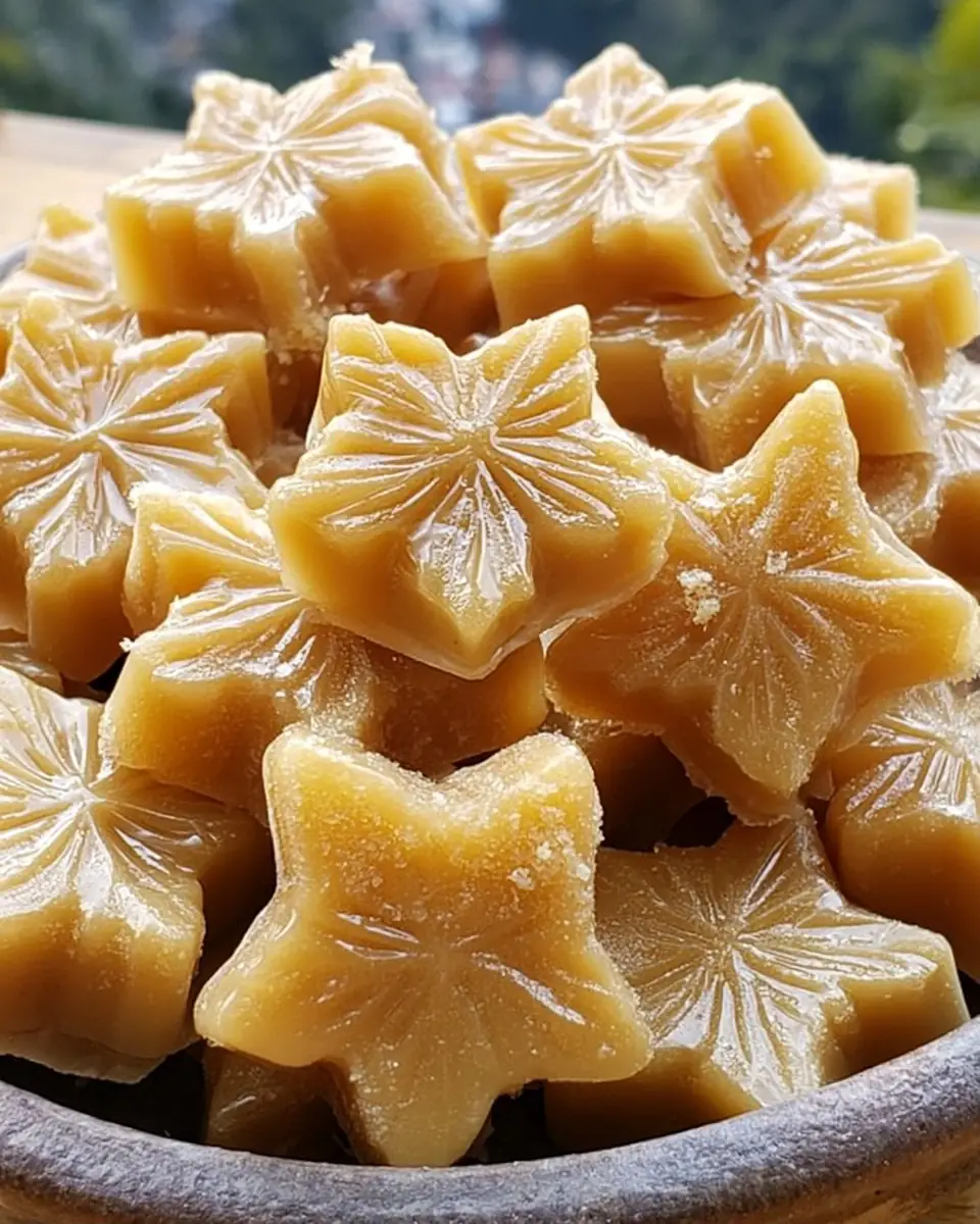 A delicious plate of Maple Syrup Candies
