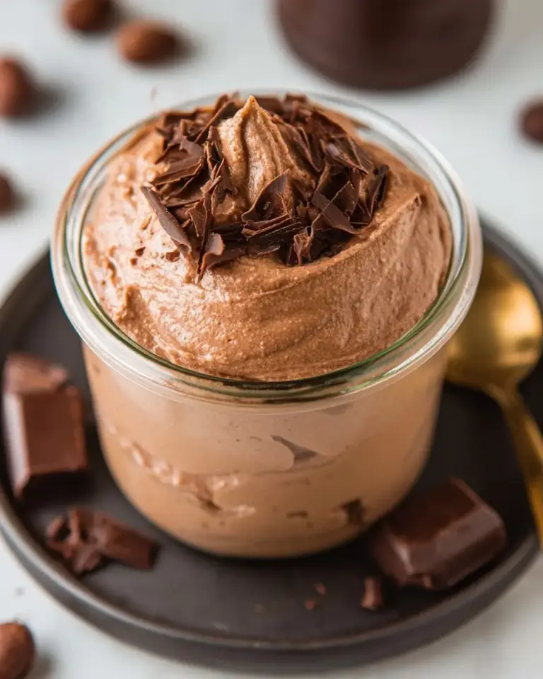A delicious plate of Protein Pudding