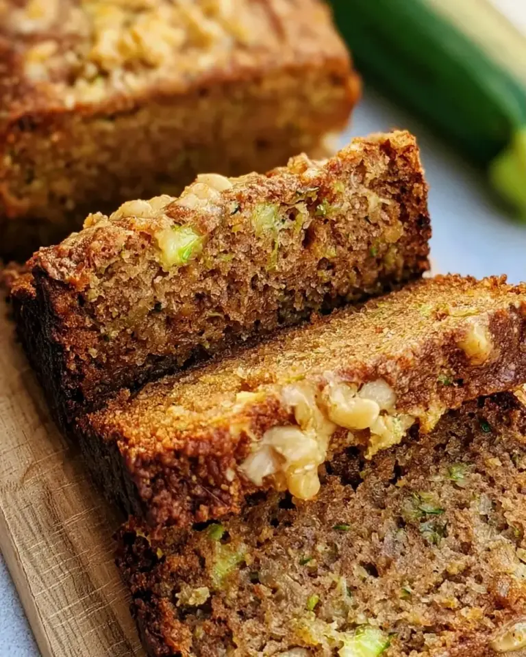 A delicious plate of Zucchini Bread