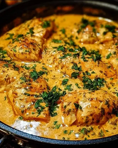 A delicious plate of Cowboy Butter Chicken