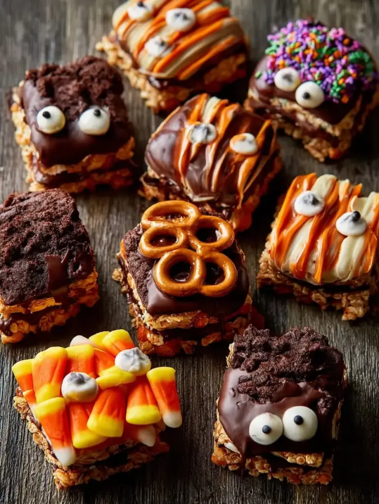 A delicious plate of 5 Easy No-Bake Halloween Treats You’ll Love to Make!